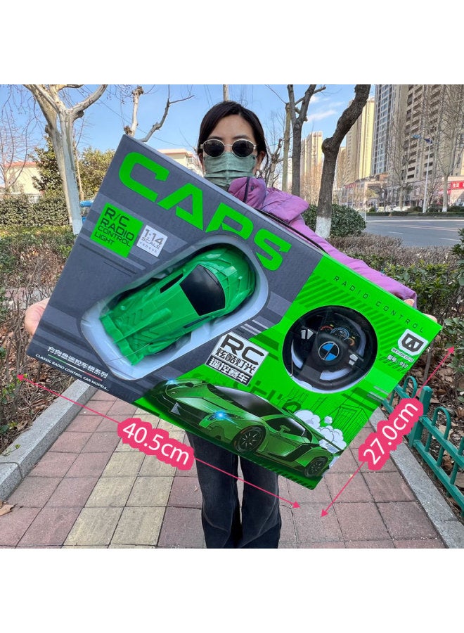 Children's Toys Remote Control Car Toys 6-12 Years Old Remote Control Toy Car Institutions Enrollment Push Toy Gift Boxes-Color:【40cm Color Box Two-channel 917s 【no Electricity Included, Cannot Be L - Image 1