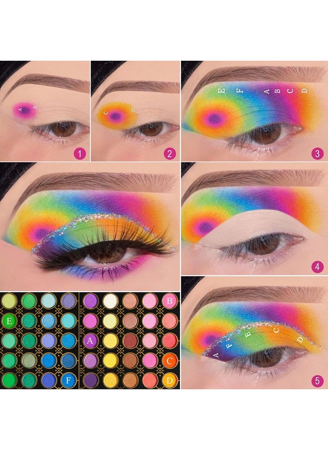 ecofavor - Makeup Palette For Teens De’Lanci Pro Makeup Pallet Gift Set For Teen Girls And Womenbeginners 78 All In One Make Up Eyeshadow Kitfull Makeup Starter Kit For Young Teens Beginners Or Pros - Image 1