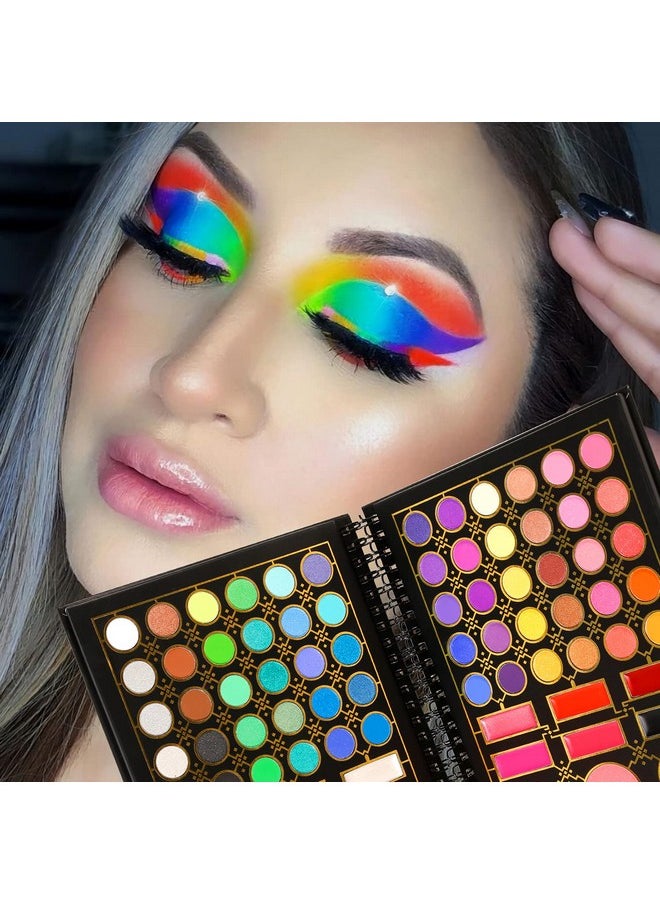 ecofavor - Makeup Palette For Teens De’Lanci Pro Makeup Pallet Gift Set For Teen Girls And Womenbeginners 78 All In One Make Up Eyeshadow Kitfull Makeup Starter Kit For Young Teens Beginners Or Pros - Image 1