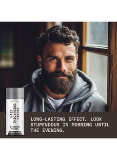Striking Viking Striking Viking Hair Fibers for Thinning Hair (Medium Brown) 28g - Naturally Derived - Long Lasting Powder, Undetectable, Thicker Look for Men & Women  - Image 3