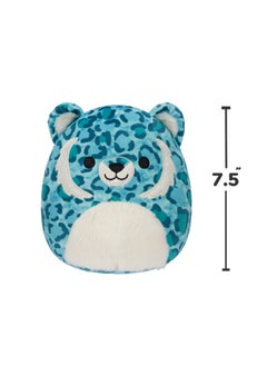 Squishmallows 7.5 inch Little Plush Griff inch Aqua Saber Tooth Tiger Officially Licensed Kellytoy Plush Toy Colorful Soft Gift for Kids Girls & Boys Washable Squishy Stuff Toy Multicolor All Age  - Image 5