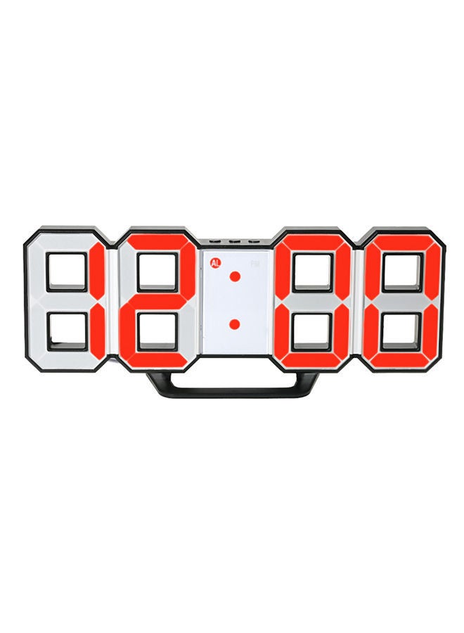 NIBEMINENT Multifunctional Led Digital Alarm Clock Red 1cm - Image 1