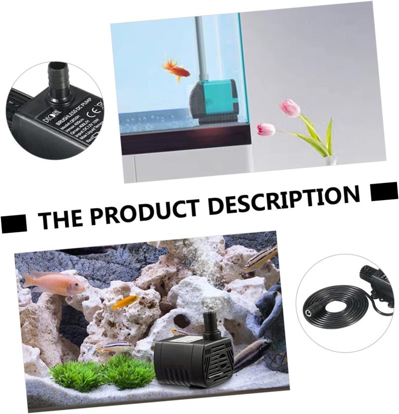 Submersible Water Pumps Mini Fountain Pump Fish Tank Water Cooling Aquarium Small Garden - Image 3