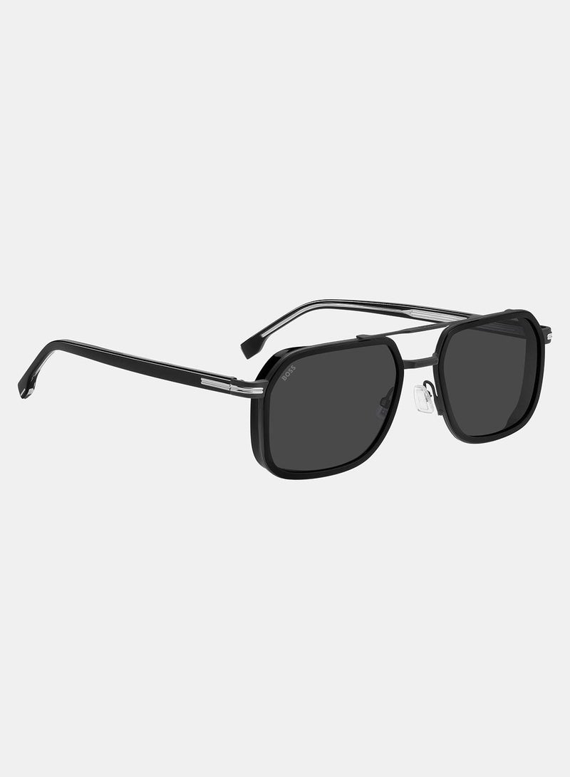 BOSS Men Square Sunglasses 55 BOSS 1724/S - Image 2