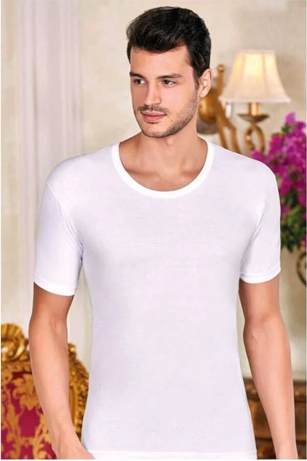 بيراك 1002 Open Collar Men's Undershirt 3 Pieces
