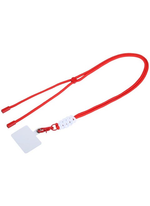 Universal Phone Spray Color Hardware Lanyard(Red)