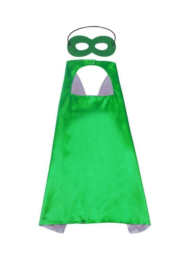 مجموعة زي تنكري بوجهين مكون من رداء وقناع