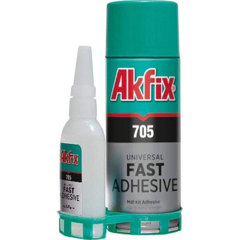 Akfix 705 Universal Fast Adhesive (200ml, 4 Pieces)
