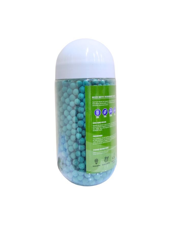 بنتونايت مياو ميتس حبيبات مزيلة لرائحة رمل القطط برائحة التفاح – 450 غرام - Image 2