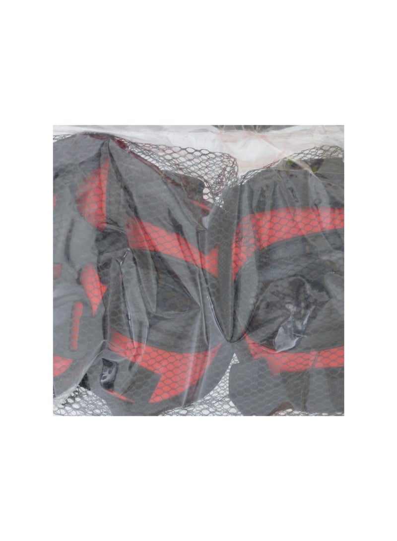 Prime Kids Bike Helmet Safety Set – Red with Fire Print - Image 3