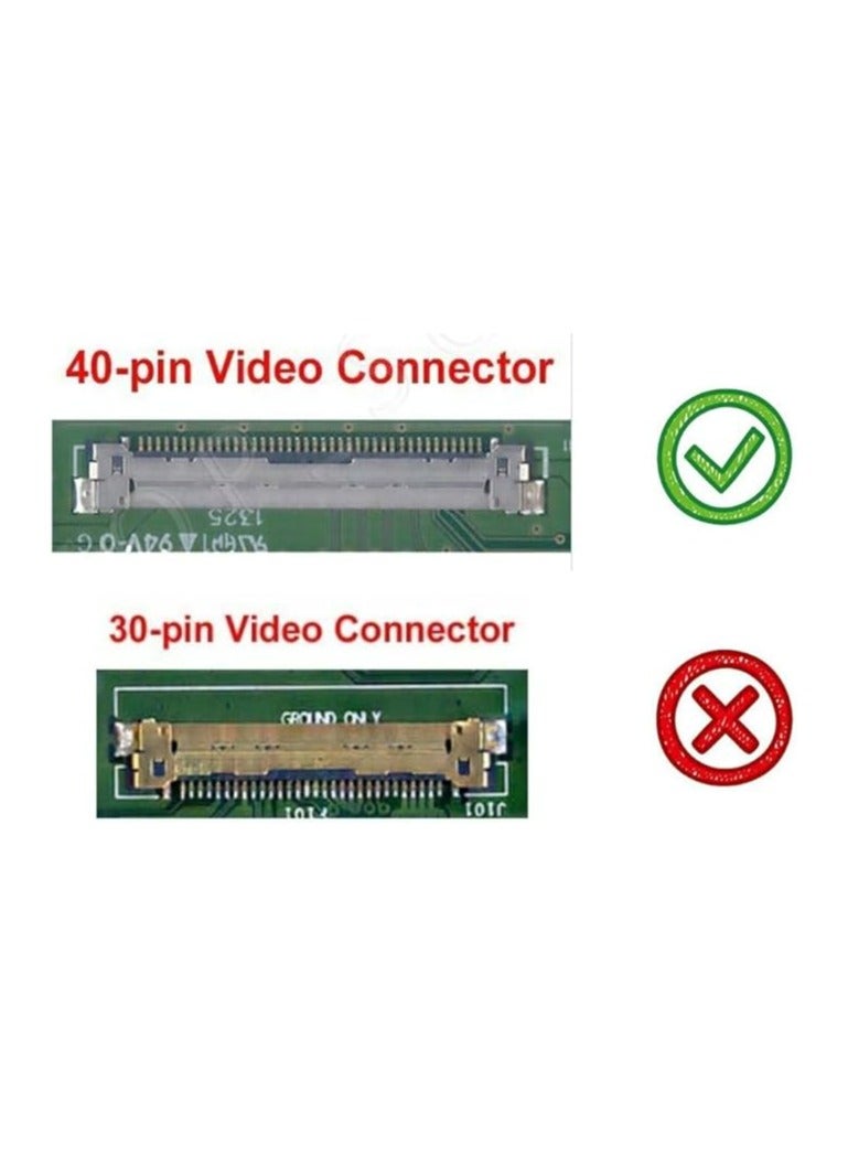 Terabyte شاشة لمس LCD بديلة IPS HD 40 دبوس لابتوب لوحة رقمية L61949-001 NT140WHM-T02 NT140WHM-T00 B140XTK02.0 لجهاز HP 14-DQ0011DX 14-dq2013DX 14-DQ0011DX - Image 2