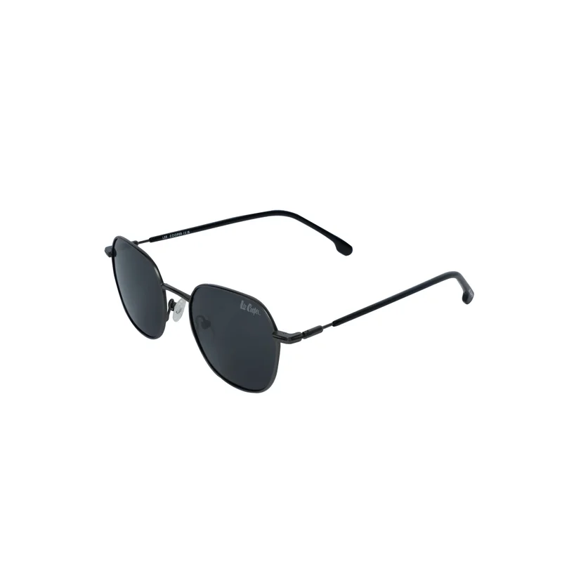 1.1 Tac Polarized Sunglasses Gunmetal Frame Gradient Grey Mirror Lens 50mm  - LCM284C02