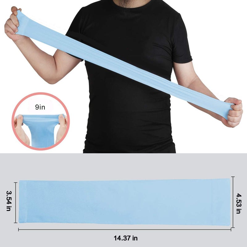 Feeke 4-Pairs Arm Sleeves for Men and Women - Tattoo Cover Up - Cooling Sports Sleeve for Basketball Golf Football - Image 4
