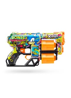 Zuru X-Shot Skins Dread Sonic 12 Darts Open Box, Bulk- Hyper Strike - Action Aiming Game For Kids, Teen, Adults Boys & Girls, Outdoor Holiday Activities, Gifts For Kids Ages 8+  - Image 3