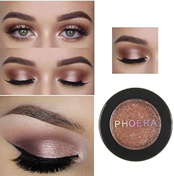 Phoera ظلال عيون PHOERA فائقة الحيوية ألترا ميتاليك طويلة الأمد مقاومة للماء لامعة عالية الصبغة لامعة لوحة ظلال العيون مستحضرات التجميل AQUAPURITY 104 نيكول - Image 1