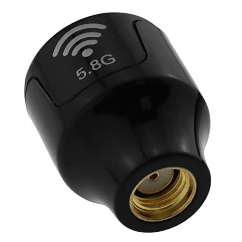 Eoutstanding Black Super Mini Stubby 58GHz 5dBi Antenna SMA Female for FPV Transmitter TX RX RC MAKRHCP - Image 1