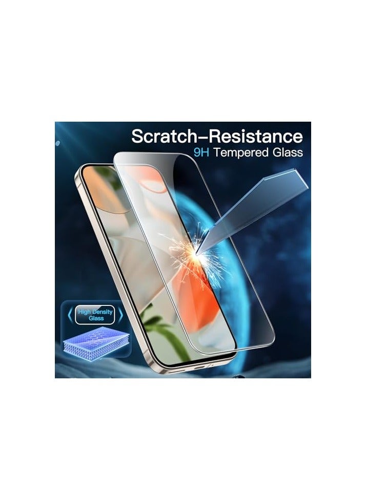 JETech Screen Protector for Google Pixel 9 Pro XL, Tempered Glass Film with Easy Installation Tool, Fingerprint Compatible, HD Clear, 3-Pack - Image 3