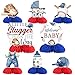 Balterever 8PCS a Little Slugger is On the Way Honeycomb Centerpieces Baseball Baby Shower Decorations Baseball Baby Shower Table Decorations for Sports Theme Baby Shower Party Supplies - Image 2