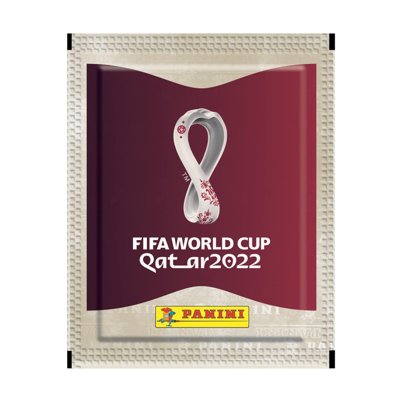 Panini مجموعة ملصقات بانيني كأس العالم 2022، عبوة من 100 - Image 2