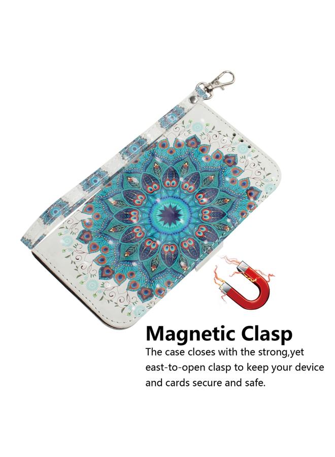 Zaboon Case For Galaxy M31 3D Colored Drawing Horizontal Flip Leather Case with Holder & Card Slot & Wallet & Lanyard - Image 4