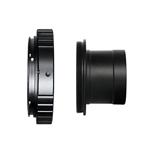 Gosky Metal 1.25'' Telescope Camera T-Adapter and Nikon T2 T-Ring Adapter for Nikon DSLR SLR (Fits Nikon D90, D80, D70, D60, D50, D40x, D40, D800, D700 and All Nikon SLR Cameras - Image 2