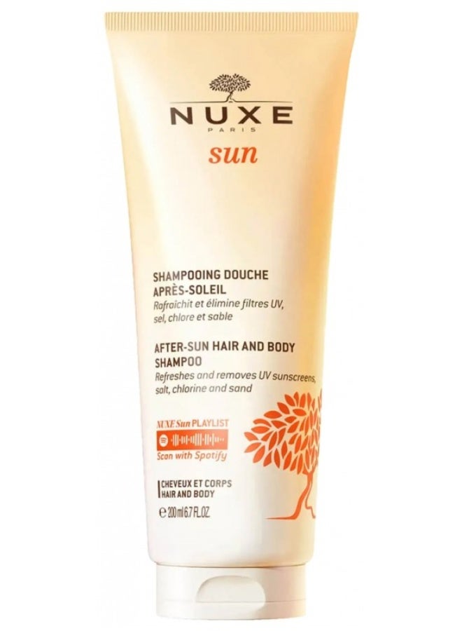 Nuxe Sun After-Sun Hair & Body Shampoo 200ml - Image 1