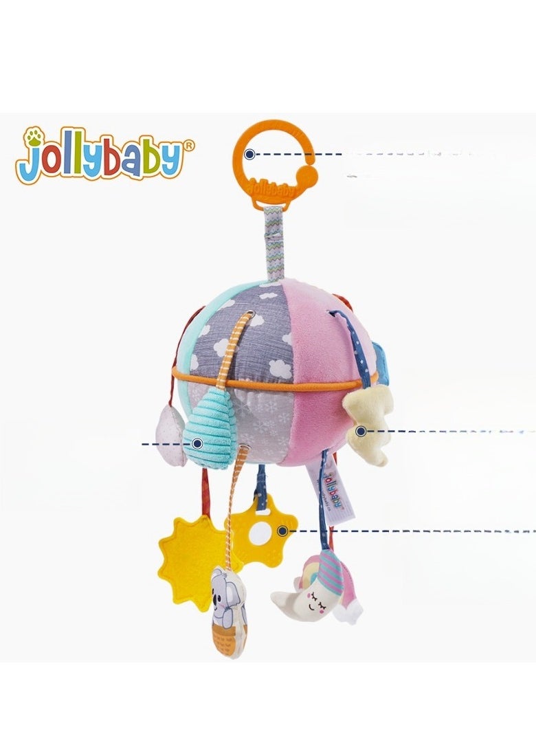 Jollybaby Baby Lathe Pendant - Baby Car Toy Pendant Wind Chime - Baby Lala Le Plush Doll  - Image 1