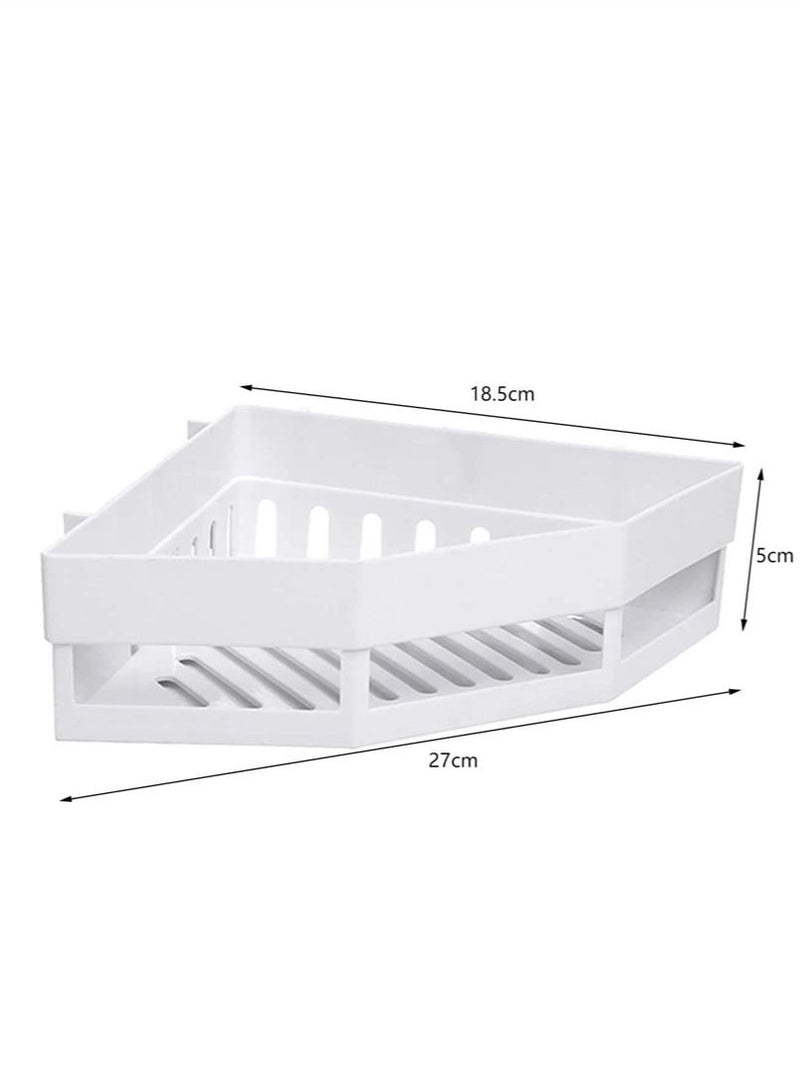 Kutis Bathroom Shelf Shower Shampoo Soap Organizer Wall Mounts Storage Rack - Image 5