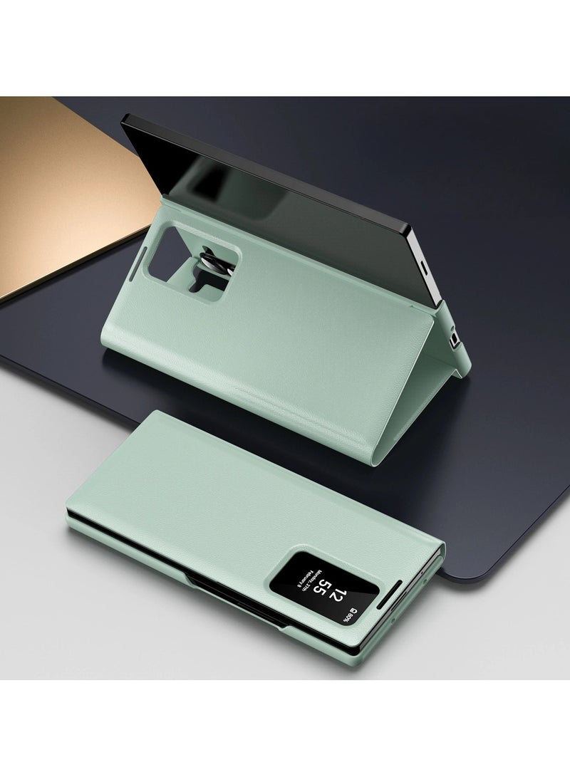 General Smart Hibernation Window Insert Card Holder for Samsung Z fold7! No-flip phone access + 3 card storage + hinge reinforcement, convenient protection for folding screen 