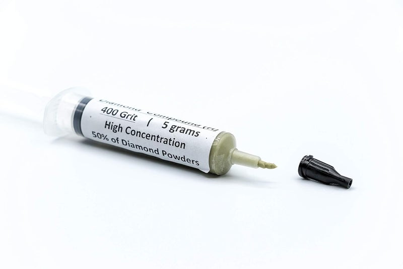 TechDiamondTools Diamond Polishing Compound 14,000 Grit - 5g Syringe for Marble, Glass, Metal, and Gemstone - Image 3