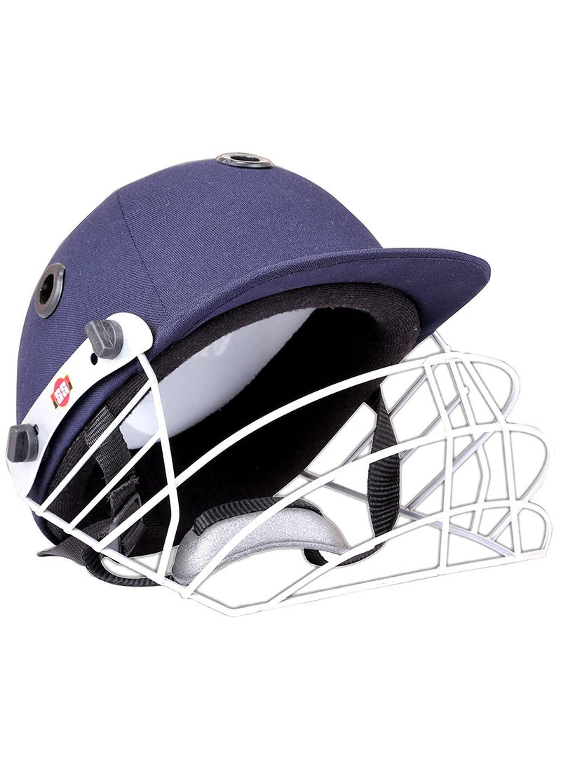 SS Prince Cricket Helmet | Size: Small | For Men & Boys | Mild Steel Grill | Eva Padding | Cricket | Outdoor Sports  - Image 1