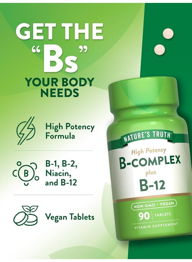 Nature's Truth Vitamin B Complex Plus B-12 - Image 5