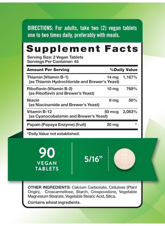 Nature's Truth Vitamin B Complex Plus B-12 - Image 2