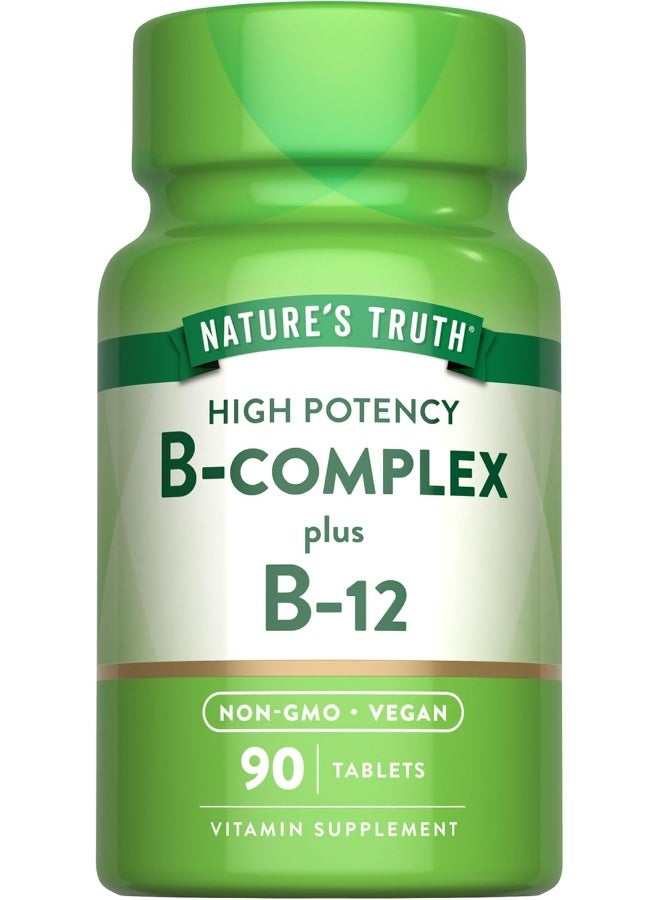 Nature's Truth Vitamin B Complex Plus B-12 - Image 1