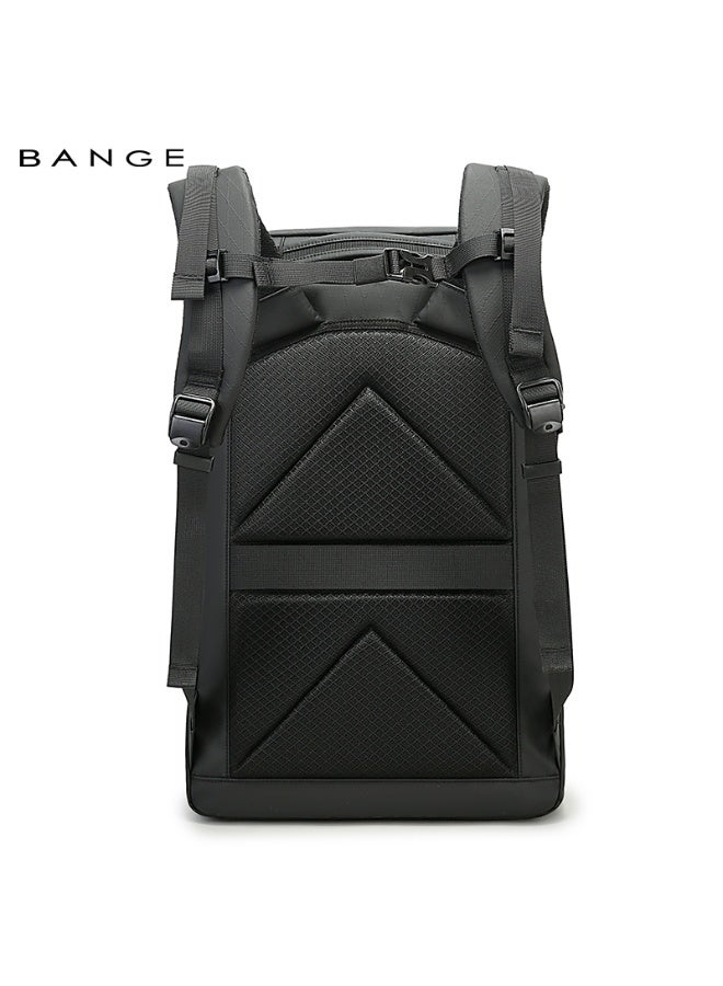 BANGE New Premium Multifunction Trendy 15.6inch Hiking Wholesale Waterproof Men Laptop Backpack - Image 3