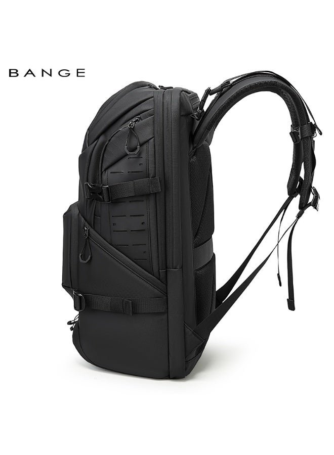 BANGE New Premium Multifunction Trendy 15.6inch Hiking Wholesale Waterproof Men Laptop Backpack - Image 4