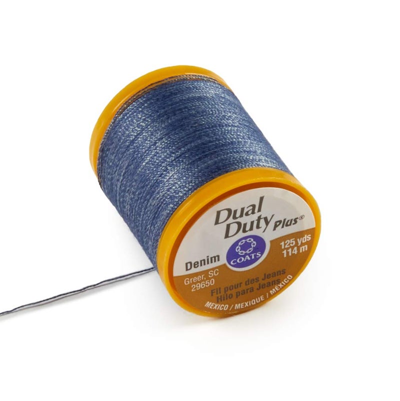 Coats & Clark Inc. Dual Duty Plus Denim 125 YD Denim Blue - Image 2