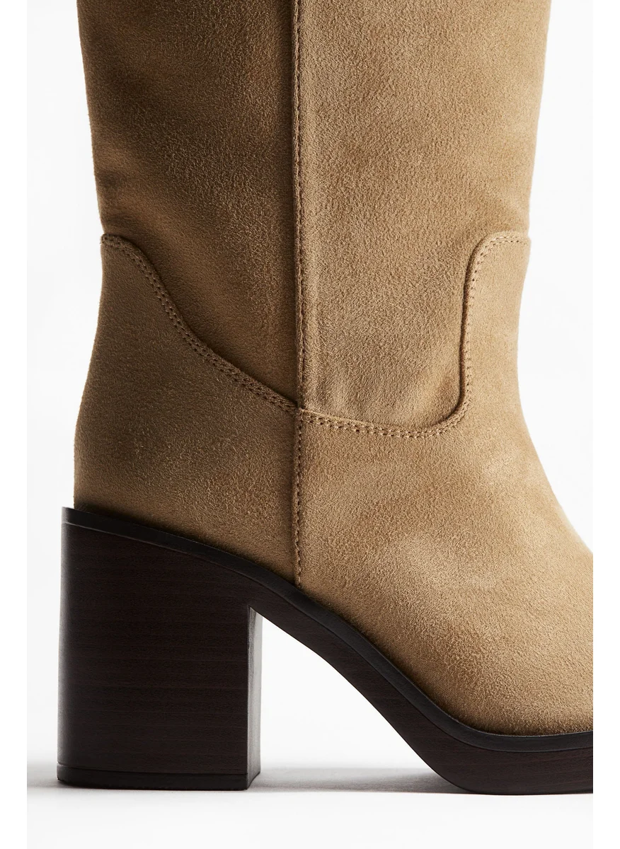 اتش اند ام Knee-High Boots