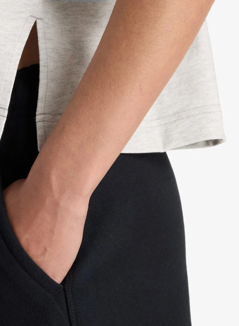 New Balance ASH HEATHER (AHH) Raglan Oversized T-Shirt for Women | Best Price UAE