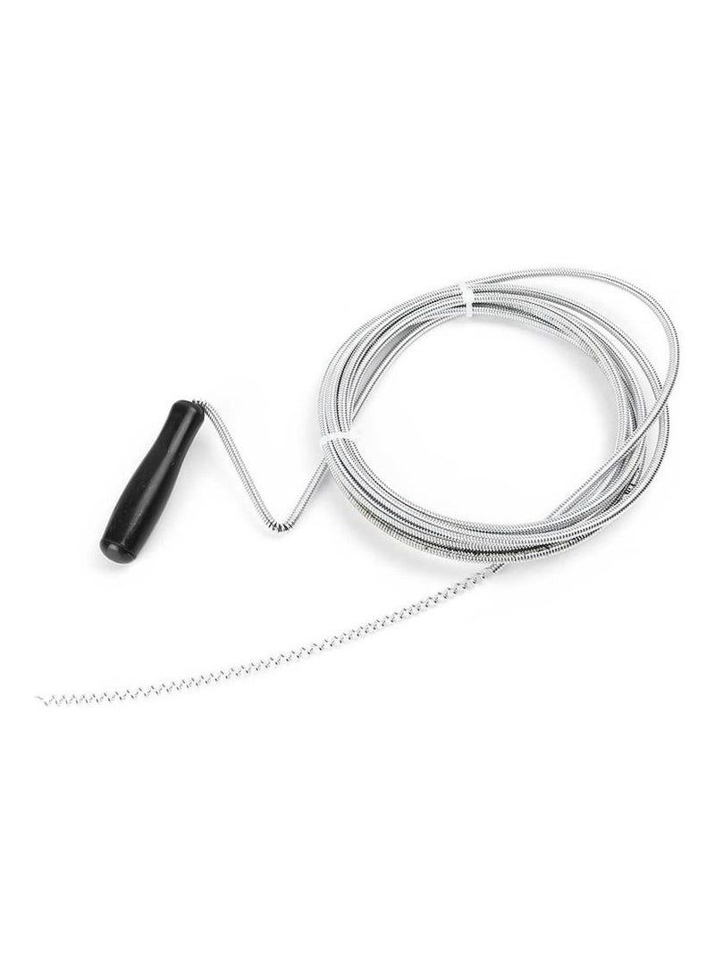 Drain Cleaning 7 Meter Long Spring Wire Waste Pipe Unblocker with Snake Like Flexible Steel Body - Image 4