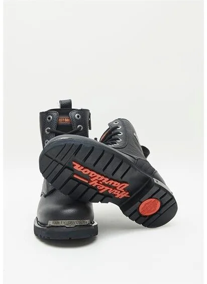 HARLEY DAVIDSON Reyes Men's Black Leather Boots