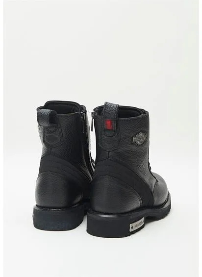 HARLEY DAVIDSON Reyes Men's Black Leather Boots