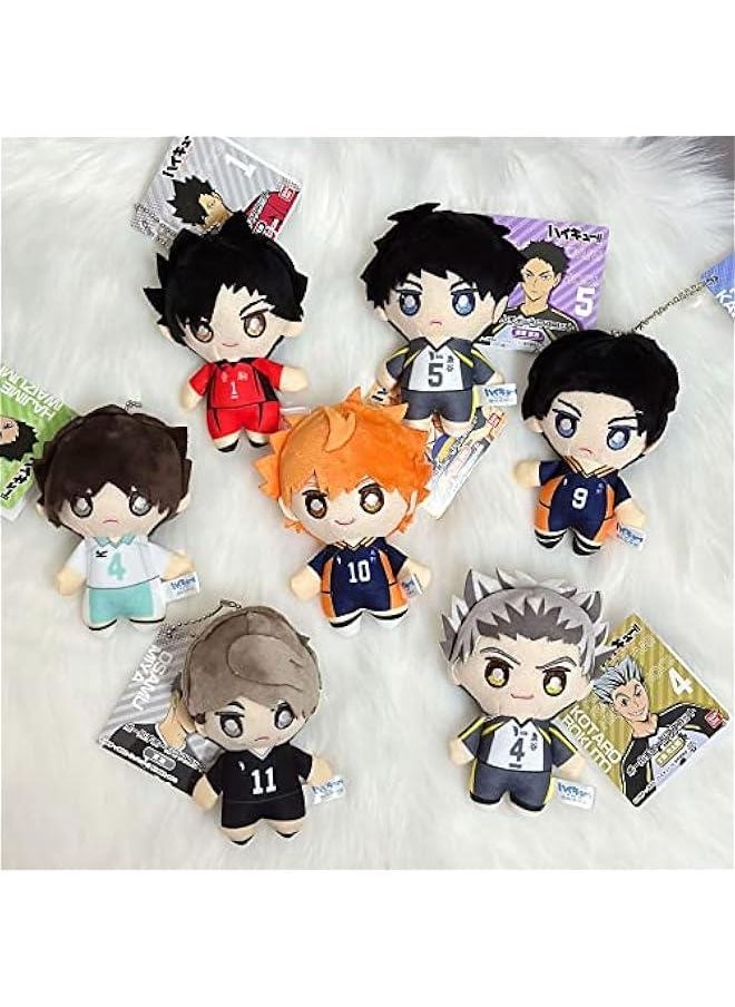 Tobio Kageyama Soft Figure Keychain Schoolbag Wallet Pendant Charm, Anime Figure Mini Hug Pillow Decoration  - Image 3