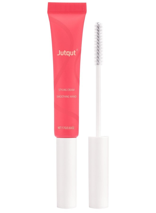 Jutqut 3-in-1 Hair Styling Cream & Flyaway Taming Wand, Hair Cactus Fruit Finishing Stick for Frizz Control, Style Edges, Add Shine, Lightweight & Non-Greasy, 0.6 oz - Image 1