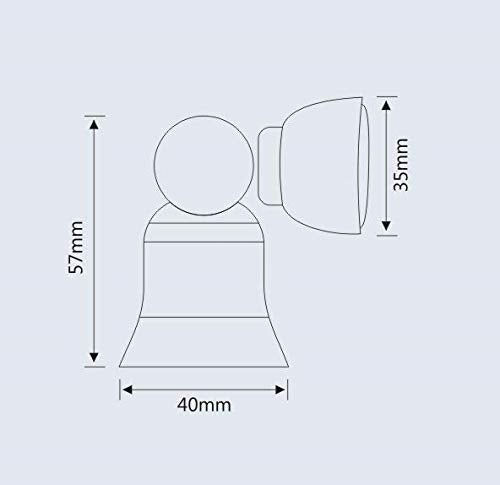 MHS Stainless Steel Magnetic Door Stopper Catcher Magnet Holder 360 Angle Hold with Screw Fittings Bell Steel Matt Pack of 2 - Image 5