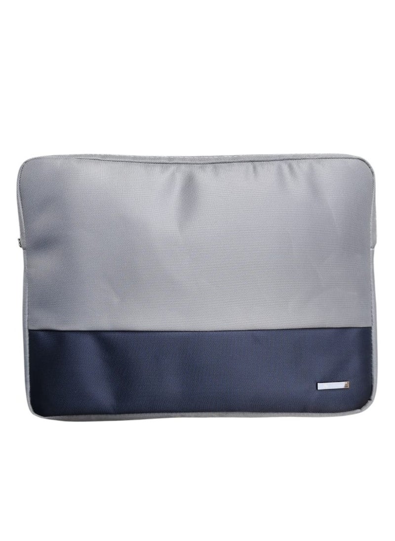 LAVVENTO L'AVVENTO 14" Laptop Sleeve Bag - DEEP BLUE & Gray, Compatible with any size laptop or iPad up to 14.1"  - Image 1