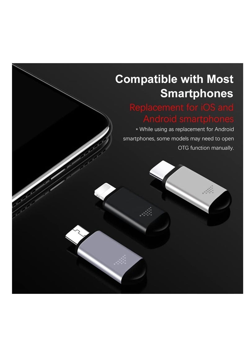 SYOSI - Wireless Smart Phone Infrared Transmitter, Universal Mobile Phone Mini Remote Controller, with Type-C Connector Replacement for Android Smartphone TV Air Conditioner Fan Camera, 1 Pcs - Image 1
