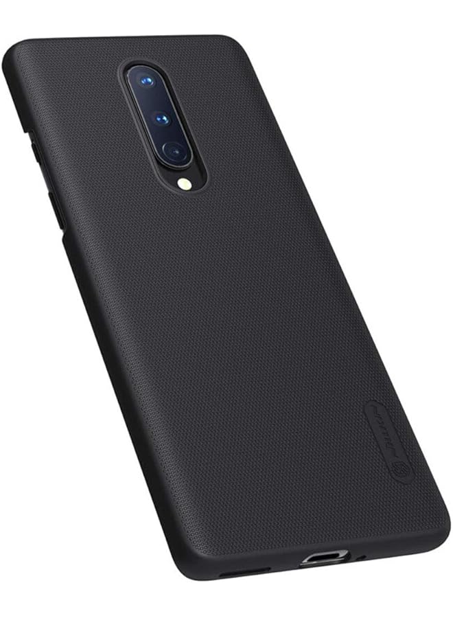 Nillkin Oneplus 8 Case Mobile Cover Super Frosted Shield Hard Phone Cover With Stand Slim Fit Designed Case For Oneplus 8 Black - Image 2