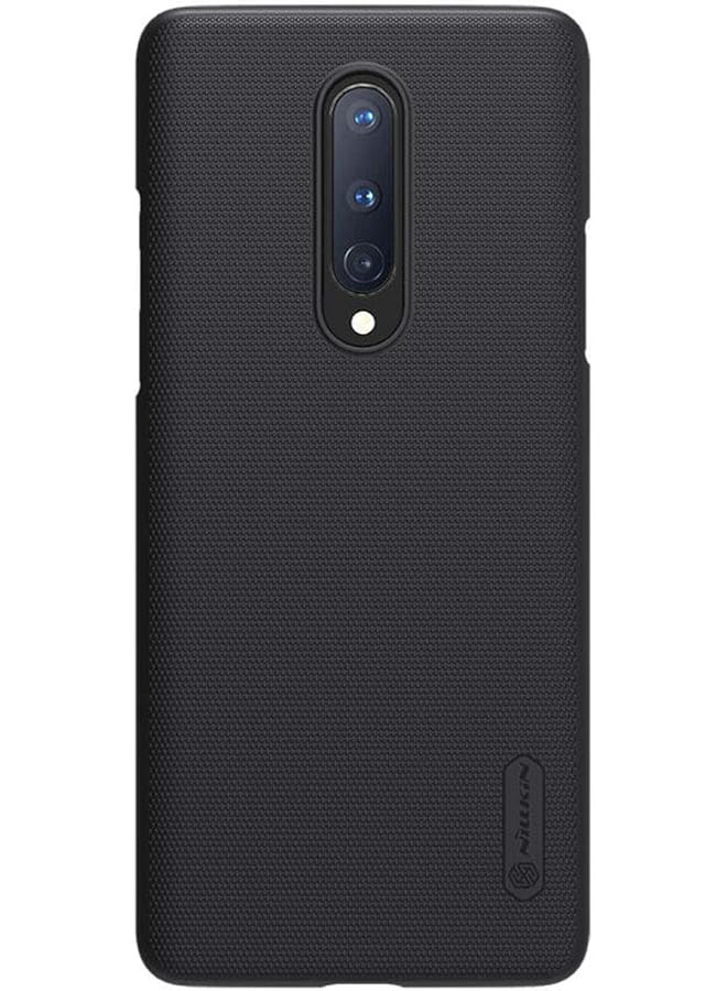 Nillkin Oneplus 8 Case Mobile Cover Super Frosted Shield Hard Phone Cover With Stand Slim Fit Designed Case For Oneplus 8 Black - Image 1