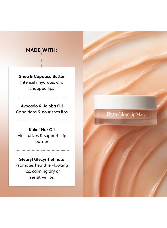 NATURIUM Phytoglow Lip Mask Hydrating & Moisturizing Balm Restores & Replenishes For Nourishing Lips With Shea Butter 0.5 Oz  - Image 5